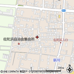 鳥取県米子市淀江町佐陀1077-85周辺の地図