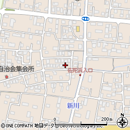 鳥取県米子市淀江町佐陀1077-3周辺の地図
