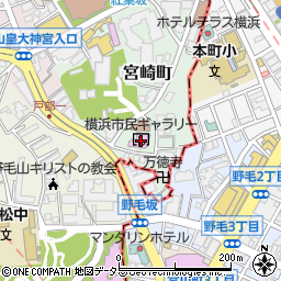神奈川県横浜市西区宮崎町26周辺の地図