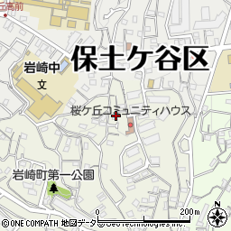 神奈川県横浜市保土ケ谷区岩崎町15-10周辺の地図