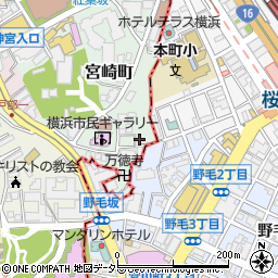 神奈川県横浜市西区宮崎町11周辺の地図