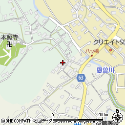 神奈川県厚木市愛名90周辺の地図