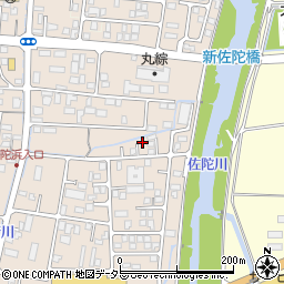 鳥取県米子市淀江町佐陀1044-40周辺の地図