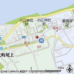 滋賀県長浜市湖北町尾上36周辺の地図