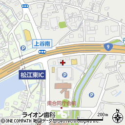 島根県松江市東津田町1736周辺の地図