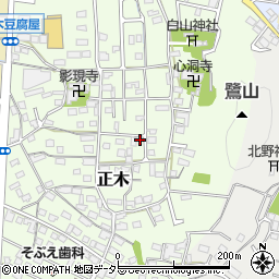 岐阜県岐阜市正木1433周辺の地図