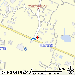 千葉県茂原市本小轡374-3周辺の地図