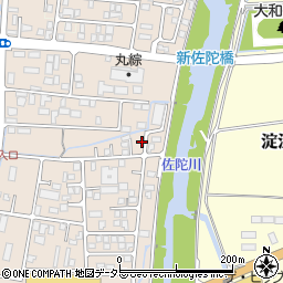 鳥取県米子市淀江町佐陀1044-30周辺の地図