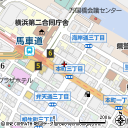 横浜埠頭株式会社周辺の地図