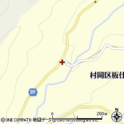 兵庫県美方郡香美町村岡区板仕野236周辺の地図