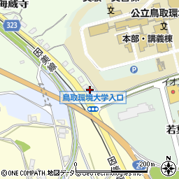鳥取県鳥取市海蔵寺55周辺の地図