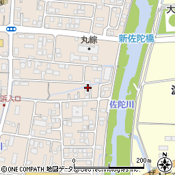 鳥取県米子市淀江町佐陀1044-25周辺の地図