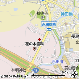岐阜県恵那市長島町永田477-11周辺の地図