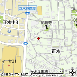 岐阜県岐阜市正木1310周辺の地図