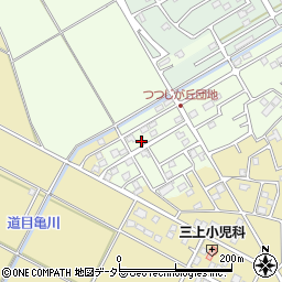 つつじケ丘自治会周辺の地図