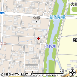 鳥取県米子市淀江町佐陀1044-28周辺の地図