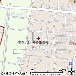 鳥取県米子市淀江町佐陀1117-17周辺の地図