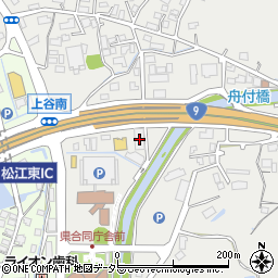 島根県松江市東津田町1738周辺の地図