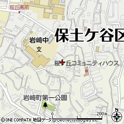 神奈川県横浜市保土ケ谷区岩崎町16-37周辺の地図