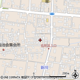 鳥取県米子市淀江町佐陀1077-12周辺の地図