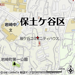 神奈川県横浜市保土ケ谷区岩崎町15周辺の地図