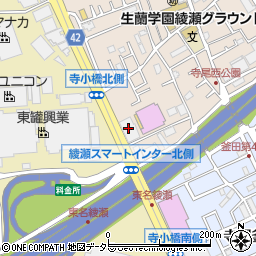 ジャパンニューアルファ綾瀬寺尾店周辺の地図