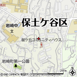 神奈川県横浜市保土ケ谷区岩崎町15-26周辺の地図