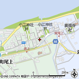 滋賀県長浜市湖北町尾上18周辺の地図
