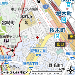餃子の翠葉 桜木町店周辺の地図