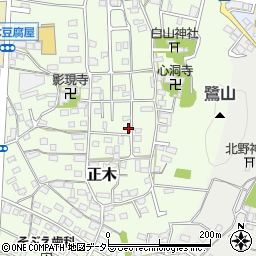 岐阜県岐阜市正木1447周辺の地図