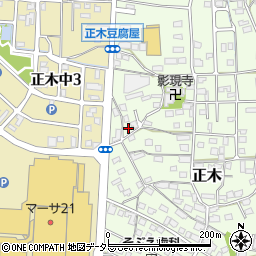 岐阜県岐阜市正木1276周辺の地図