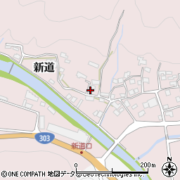 福井県三方上中郡若狭町新道61-40周辺の地図