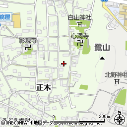 岐阜県岐阜市正木1423周辺の地図