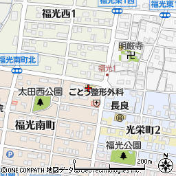 ユタカ薬局　岐阜福光南周辺の地図