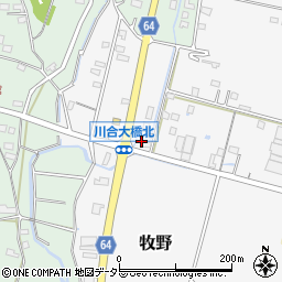 岐阜県美濃加茂市牧野1080周辺の地図