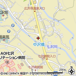神奈川県厚木市七沢1274-1周辺の地図