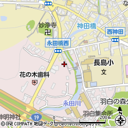 岐阜県恵那市長島町永田467-5周辺の地図