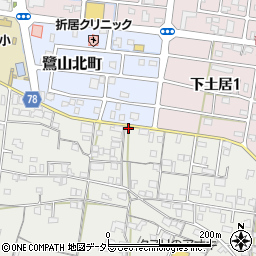 岐阜県岐阜市鷺山358周辺の地図