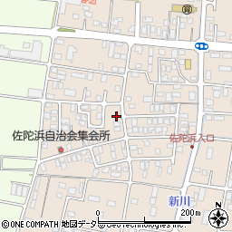鳥取県米子市淀江町佐陀1077-32周辺の地図