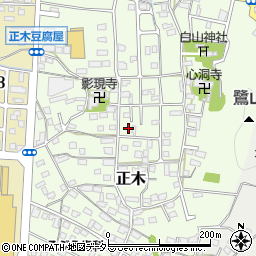 岐阜県岐阜市正木1443周辺の地図