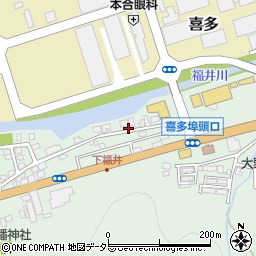京都府舞鶴市下福井934-1周辺の地図