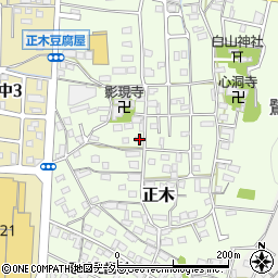 岐阜県岐阜市正木1303周辺の地図