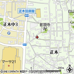 岐阜県岐阜市正木1300周辺の地図