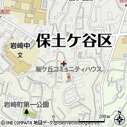 神奈川県横浜市保土ケ谷区岩崎町15-25周辺の地図