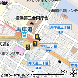 岩井コスモ証券株式会社横浜支店周辺の地図