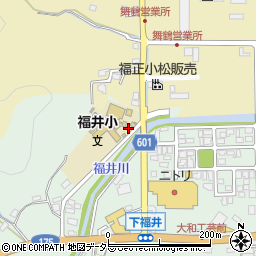 京都府舞鶴市下福井708周辺の地図