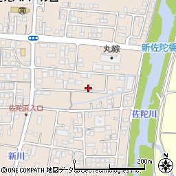 鳥取県米子市淀江町佐陀1056-1周辺の地図