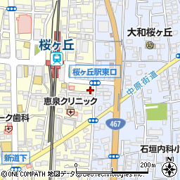 白井アパート周辺の地図