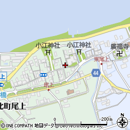 滋賀県長浜市湖北町尾上23周辺の地図