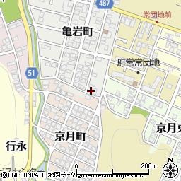 京都府舞鶴市亀岩町122周辺の地図
